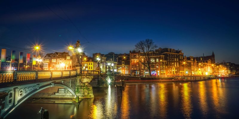 Amsterdam canal by Adam Lang