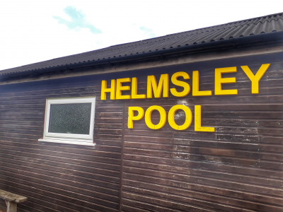 Helmsley Open Air Pool in September