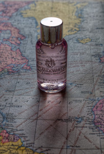 Neroli and Rose with a map background
