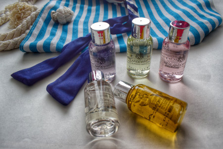 Swim kit and bottles